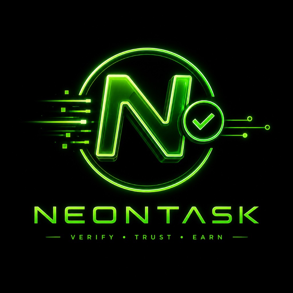 NeonTask — VERIFY TRUST EARN